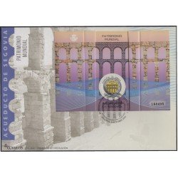 España Spain 5084 2016 Acueducto de Segovia Patrimonio SPD Sobres Primer Día España Spain 5084 2016 Acueducto de Segovia Patrimonio SPD Sobres Primer Día