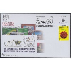 España Spain 5174 2017 UPAEP Lugares Turísticos SPD Sobres Primer Día España Spain 5174 2017 UPAEP Lugares Turísticos SPD Sobres Primer Día