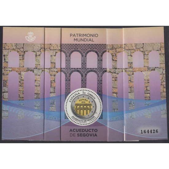 España Spain 5084 2016 Acueducto de Segovia Patrimonio MNH España Spain 5084 2016 Acueducto de Segovia Patrimonio MNH