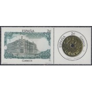 España Spain 5101/02 2016 Numismática Billete y moneda MNH