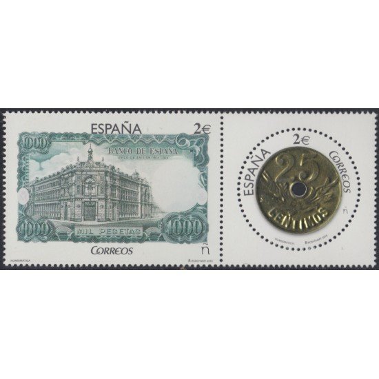 España Spain 5101/02 2016 Numismática Billete y moneda MNH España Spain 5101/02 2016 Numismática Billete y moneda MNH
