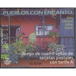 España Spain 5126/29 2017 Pueblos con encanto MNH Tarifa A