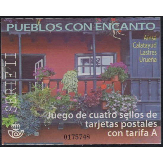 España Spain 5126/29 2017 Pueblos con encanto MNH Tarifa A