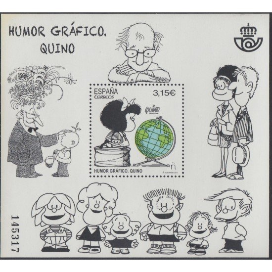 España Spain 5135 2017 Humor Gráfico MNH España Spain 5135 2017 Humor Gráfico MNH