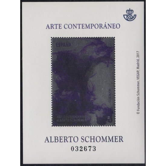 España Spain 5161 2017 Arte Contemporáneo español Fundación Schommer MNH España Spain 5161 2017 Arte Contemporáneo español Fundación Schommer MNH