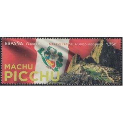 España Spain 5162 2017 Maravillas del Mundo Moderno Machu Picchu MNH España Spain 5162 2017 Maravillas del Mundo Moderno Machu Picchu MNH