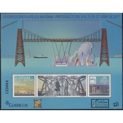 España Spain 5172 2017 Exfilna 2017 Puente de Vizcaya Portugalete MNH España Spain 5172 2017 Exfilna 2017 Puente de Vizcaya Portugalete MNH
