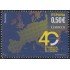 España Spain 5173 2017 Mapa de Europa MNH