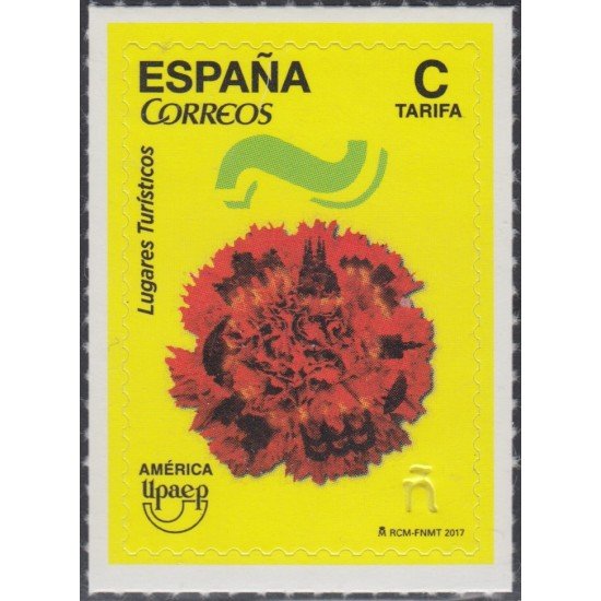 España Spain 5174 2017 UPAEP Lugares Turísticos MNH Tarifa C