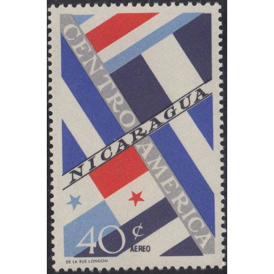 Nicaragua A- 521 1964 Organización de los Estados Centroamericanos MNH Nicaragua A- 521 1964 Organización de los Estados Centroamericanos MNH