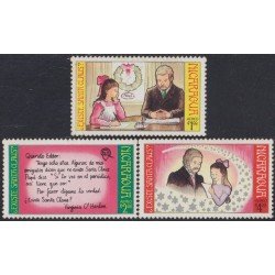 Nicaragua A- 811/13 1973 Existe Santa Claus Navidad Chritsmas MNH Nicaragua A- 811/13 1973 Existe Santa Claus Navidad Chritsmas MNH