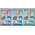 Nicaragua A- 846/48 1975 Presidente A. Somoza MNH