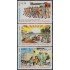 Nicaragua A- 959/61 1981 2º Aniversario dela Revolución MNH