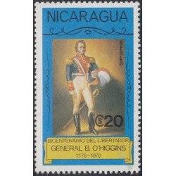 Nicaragua A -926 1978 200 Años del nacimiento del General Bernardo O´Higgins MNH