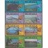 Nicaragua A- 918/25 1978 Lagunas y Volcanes MNH