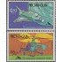 Nicaragua A- 914/15 1978 75º Aniversario del primer vuelo de los Hermanos Wright MNH