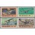 Nicaragua A- 899/902 1977 50º Aniversario de la travesía del Atlántico Norte por Charles Lindbergh MNH