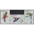 Nicaragua A- 966/68 1981 Fauna Pájaros Birds MNH