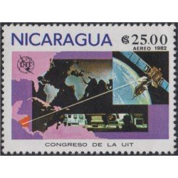 Nicaragua A 978 1982 Congreso de la Unión Internacional de Telecomunicaciones MNH