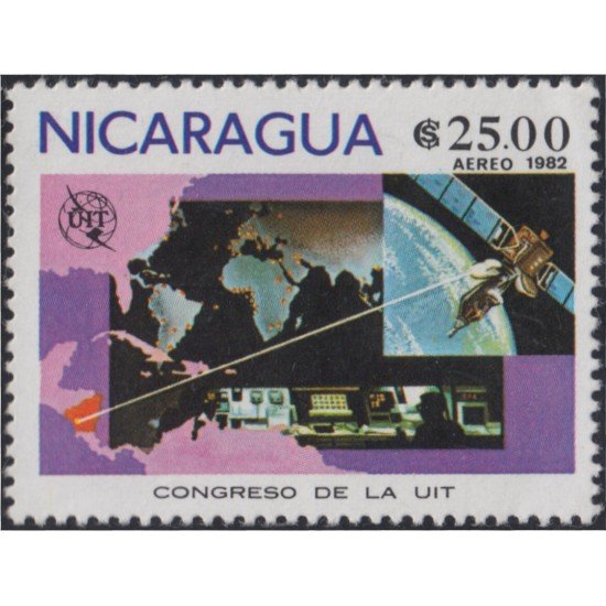 Nicaragua A 978 1982 Congreso de la Unión Internacional de Telecomunicaciones MNH