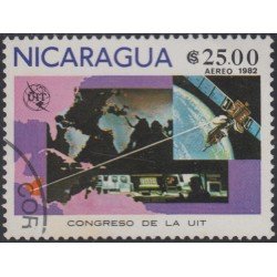 Nicaragua A- 978 1982 Congreso de la Unión Internacional de Telecomunicaciones Usado Nicaragua A- 978 1982 Congreso de la Unión Internacional de Telecomunicaciones Usado