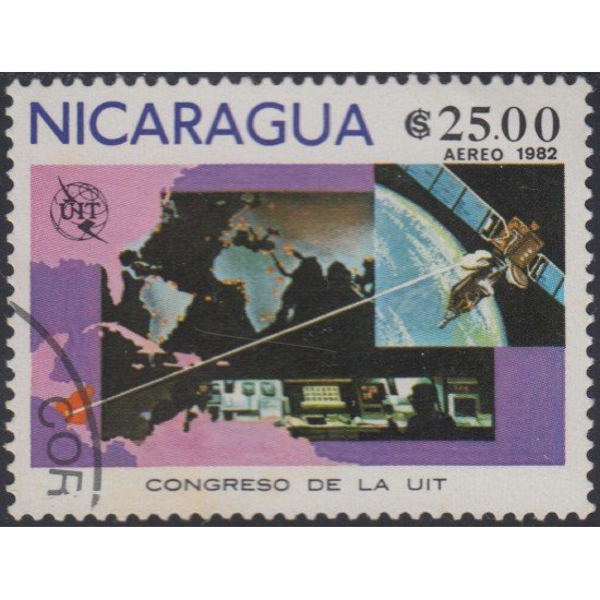 Nicaragua A- 978 1982 Congreso de la Unión Internacional de Telecomunicaciones Usado Nicaragua A- 978 1982 Congreso de la Unión Internacional de Telecomunicaciones Usado