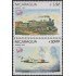 Nicaragua A- 984/85 1982 Centenario de la adhesión de Nicaragua a la UPU Transporte postal MNH