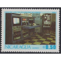 Nicaragua A- 1012 1982 Día Mundial de Telecomunicaciones MNH