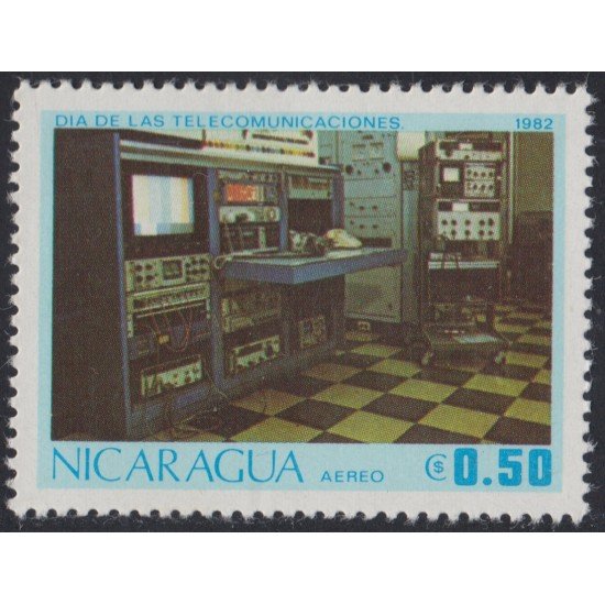 Nicaragua A- 1012 1982 Día Mundial de Telecomunicaciones MNH Nicaragua A- 1012 1982 Día Mundial de Telecomunicaciones MNH