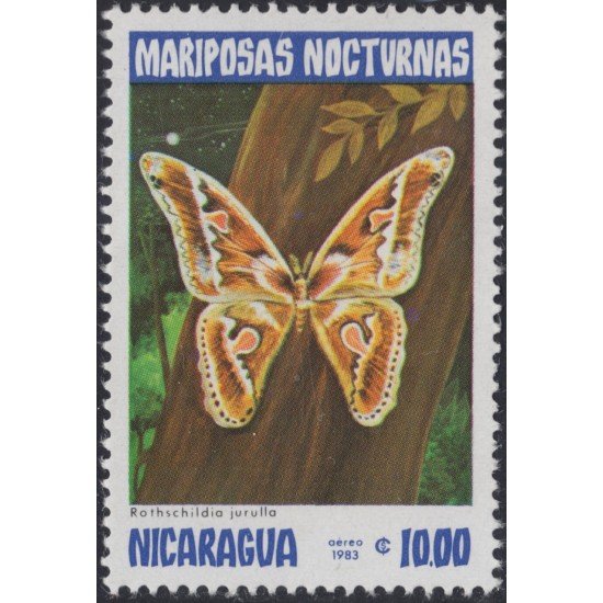 Nicaragua A- 1018 1983 Mariposas Butterflies MNH Nicaragua A- 1018 1983 Mariposas Butterflies MNH