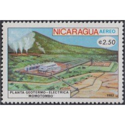 Nicaragua A- 1020 1983 Proyecto de producción de energía MNH