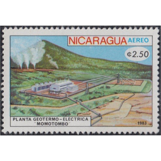 Nicaragua A- 1020 1983 Proyecto de producción de energía MNH