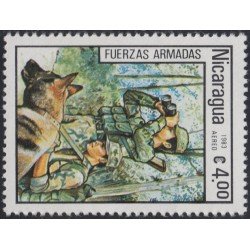 Nicaragua A- 1036 1983 Homenaje a las Fuerzas Armadas MNH Nicaragua A- 1036 1983 Homenaje a las Fuerzas Armadas MNH