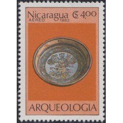 Nicaragua A- 1040 1983 Arquelogía MNH Nicaragua A- 1040 1983 Arquelogía MNH