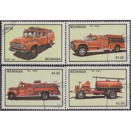 Nicaragua A- 1042/45 1983 Automóviles Departamento de bomberos Usado Nicaragua A- 1042/45 1983 Automóviles Departamento de bomberos Usado