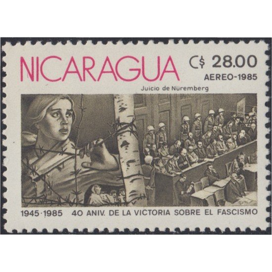 Nicaragua A- 1101 1985 40º Aniversario de la victoria sobre el fascismo MNH Nicaragua A- 1101 1985 40º Aniversario de la victoria sobre el fascismo MNH