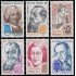 France Francia 2029/32B 1979 Personajes célebres MNH
