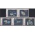 Nicaragua A- 1180/84 1987 Día de la Cosmonautica Satélites MNH