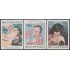 Nicaragua A- 1185/87 1987 Campaña por la supervivencia de la Infancia MNH