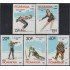 Nicaragua A- 1201A/E 1987 Juegos Olímpicos de Invierno Calgary MNH
