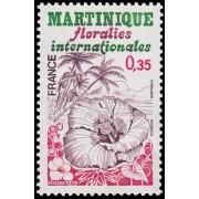 France Francia 2035 1979 Florales internacionales de la Martinica MNH France Francia 2035 1979 Florales internacionales de la Martinica MNH