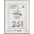 España Spain Grabado 9 Barnafil 2017 25 Aniv. JJOO Barc. 92 Olimpiadas Tirada 50