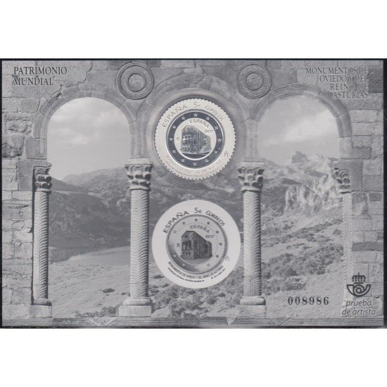 España Spain Prueba de lujo 131 2017 Monumentos Oviedo y Reino de Asturias España Spain Prueba de lujo 131 2017 Monumentos Oviedo y Reino de Asturias