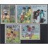 Nicaragua A- 1225/29 1988 Campeonato de Fútbol de  Europa en Alemania MNH