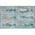 Nicaragua A- 1234/39 1988 Finlandia 88 Exposición Filatélica Mundial en Helsinki  Helicópteros MNH