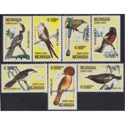 Nicaragua A- 1286/92 1989 Brasiliana 89 Exposición Filatélica Internacional Pájaros Birds MNH Nicaragua A- 1286/92 1989 Brasiliana 89 Exposición Filatélica Internacional Pájaros Birds MNH