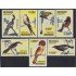 Nicaragua A- 1286/92 1989 Brasiliana 89 Exposición Filatélica Internacional Pájaros Birds MNH