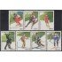 Nicaragua A- 1293/99 1989 Albertville 92 Juegos Olímpicos de Invierno de 1992 en Francia MNH