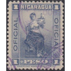 Nicaragua Franqueo Oficial 109 1899 Usado