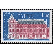 France Francia 2045 1979 Abadía de St. Germain-des-Prés MNH France Francia 2045 1979 Abadía de St. Germain-des-Prés MNH